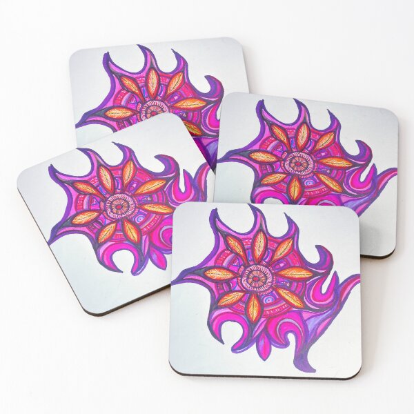 Item preview, Pink and purple doodle designed and sold by AnhaPhysic.