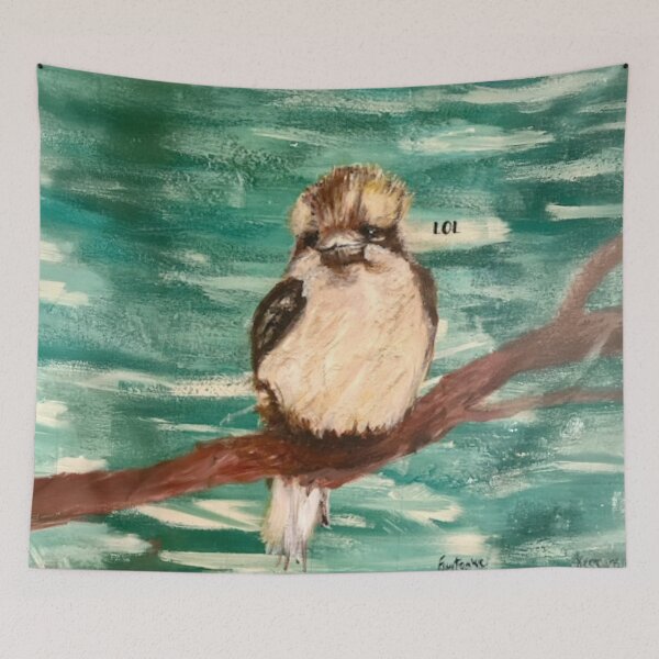 Item preview, LOL, DownUnder,  Laughing Aussie Kookaburra  designed and sold by Art by Fruitcake.