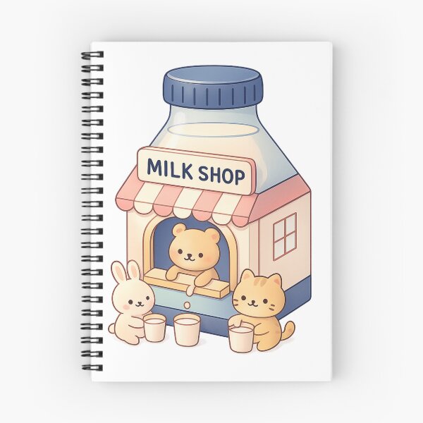 Artikelvorschau, Niedliches Milchladen-T-Shirt entworfen und verkauft von SoftSproutstu.