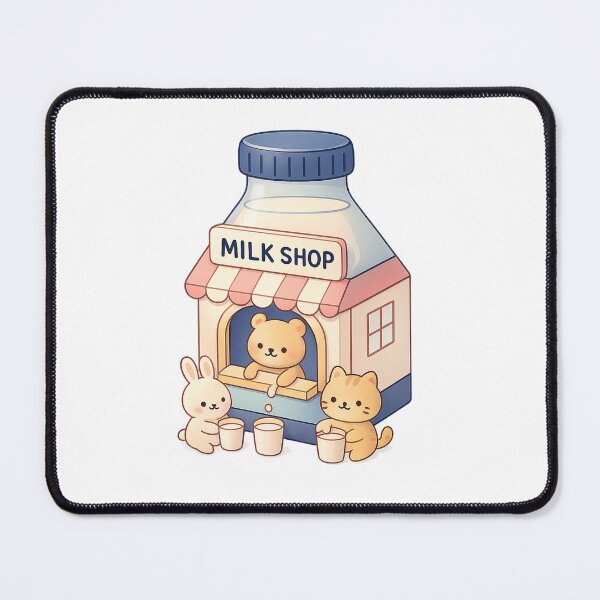 Item preview, Cute Milk Shop Essential T-Shirt designed and sold by SoftSproutstu.