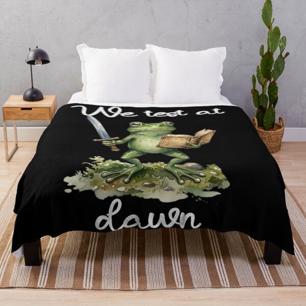 Item preview, Teacher Frog We Test At Dawn Test Day Coordinator Final Exam designed and sold by Colorfulman.
