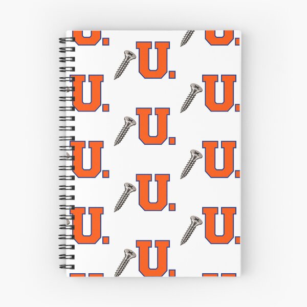 Item preview, SCREW U COLLECTION – Orange Blue Athletic Screw U – CLEAN LOOK designed and sold by WheelieGdArt.