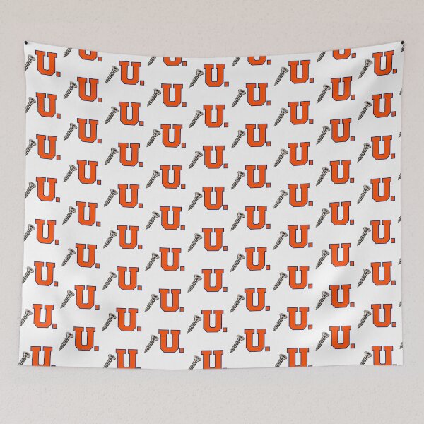 Item preview, SCREW U COLLECTION – Orange Blue Athletic Screw U – CLEAN LOOK designed and sold by WheelieGdArt.