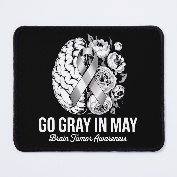 Item preview, Go Gray In May Brain Tumor Awareness designed and sold by ZalcArtStore.