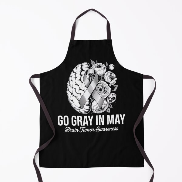 Item preview, Go Gray In May Brain Tumor Awareness designed and sold by ZalcArtStore.
