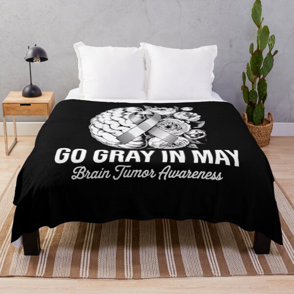 Item preview, Go Gray In May Brain Tumor Awareness designed and sold by ZalcArtStore.