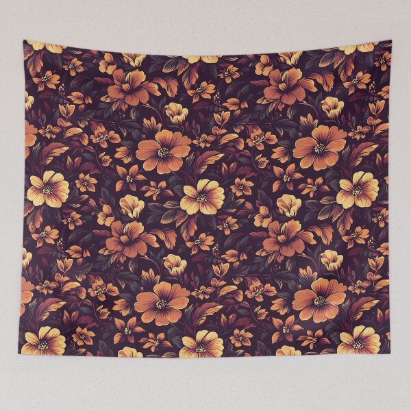 Item preview, Chic Jacobean Flower - Hawaiian Flower Pattern   - Gift Ideas For Mom designed and sold by RoyalStarsPatts.