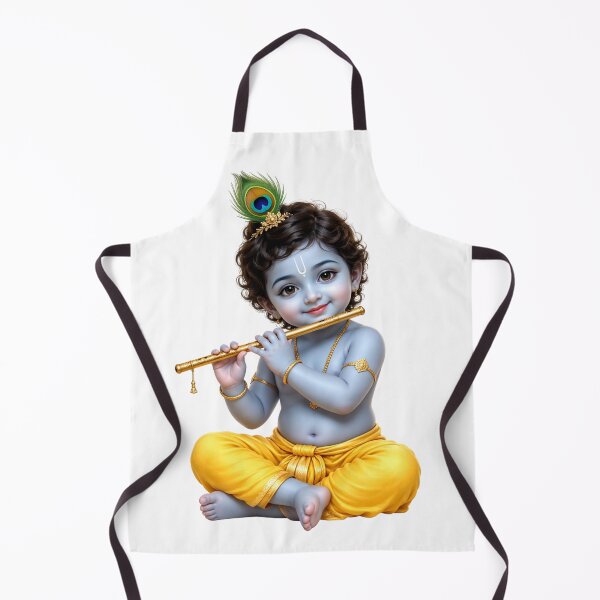 Item preview, Cute Little Krishna with Flute designed and sold by PriyankaSonara.
