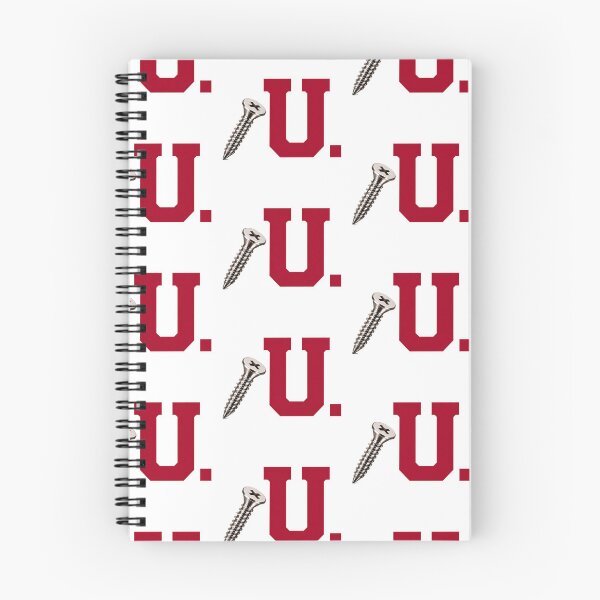 Item preview, SCREW U COLLECTION – Crimson White Collegiate Screw U – CLEAN LOOK designed and sold by WheelieGdArt.