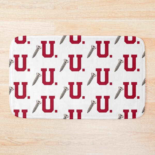 Item preview, SCREW U COLLECTION – Crimson White Collegiate Screw U – CLEAN LOOK designed and sold by WheelieGdArt.