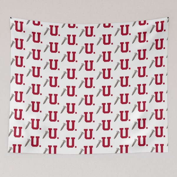 Item preview, SCREW U COLLECTION – Crimson White Collegiate Screw U – CLEAN LOOK designed and sold by WheelieGdArt.
