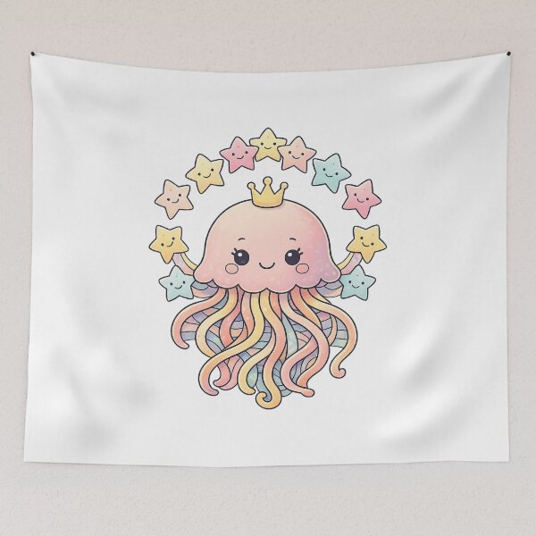 Item preview, Star Jellyfish Essential T-Shirt designed and sold by SoftSproutstu.