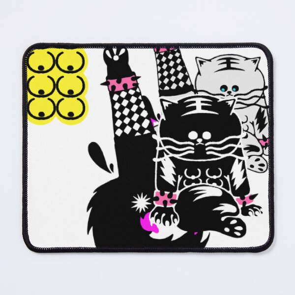 Item preview, Neon Cat Chaos Duo designed and sold by chongnbraggki.