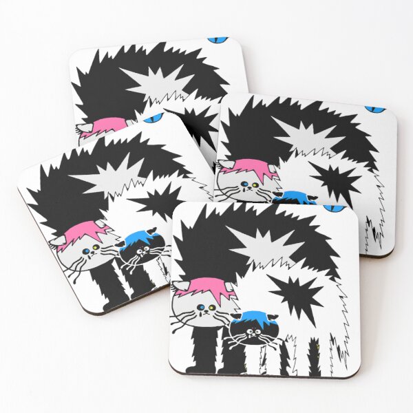 Item preview, Funky Twin Kitty Vibes designed and sold by chongnbraggki.