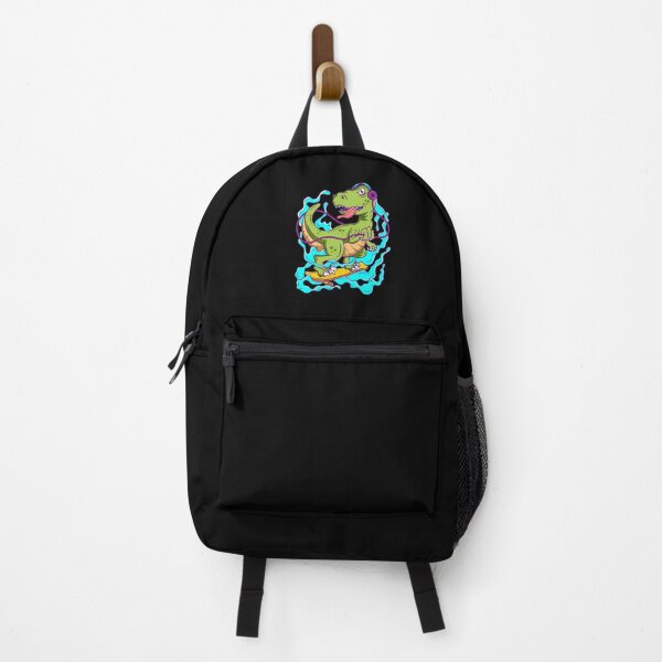 Item preview, Rad T-Rex Dinosaur Skateboarding with Headphones designed and sold by matildampugh.