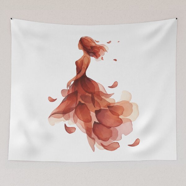 Item preview, Flower Whirl – Dance of Color designed and sold by Herzbaumatelier.