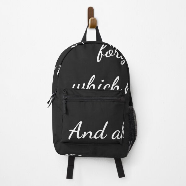 Item preview, "And all the rest forgot for which he toiled:" - handwriting white designed and sold by ariksworld.