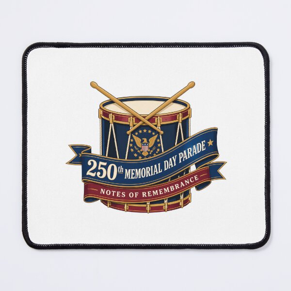 Item preview, 250th Memorial Day Parade – Notes of Remembrance Design designed and sold by Combat Skies.