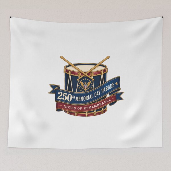 Item preview, 250th Memorial Day Parade – Notes of Remembrance Design designed and sold by Combat Skies.