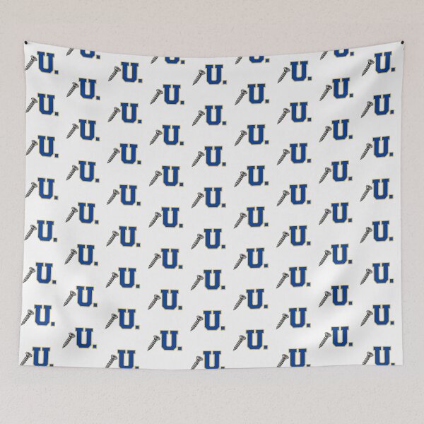 Item preview, SCREW U COLLECTION – Royal Blue Gold Collegiate Screw U – CLEAN LOOK designed and sold by WheelieGdArt.