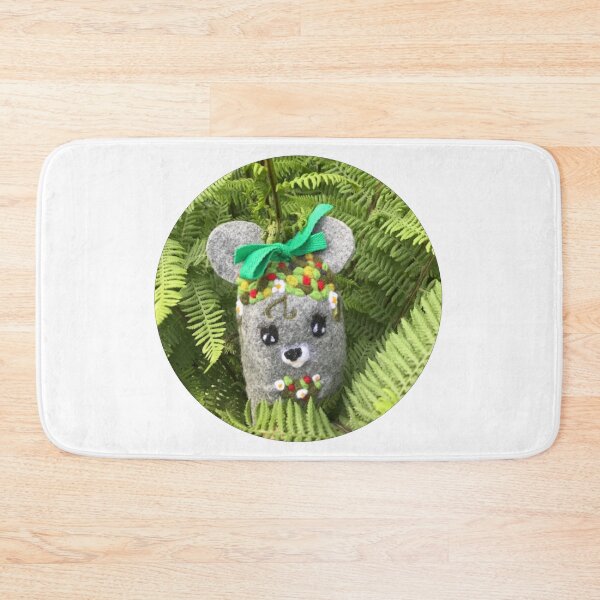 Item preview, Felt mouse in the fern designed and sold by creaphyl28.