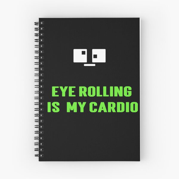Item preview, Relatable Fitness Humor Eye Roll Emoji Workout designed and sold by area248.