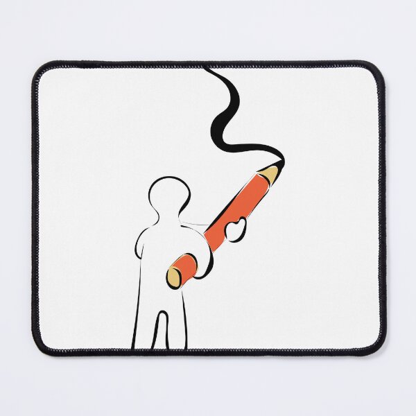 Item preview, Figure with pen designed and sold by Flag75.