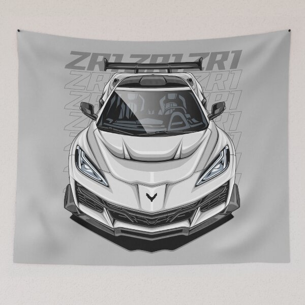 Item preview, Corvette C8 ZR1 (Artic White) designed and sold by JioojiProject.