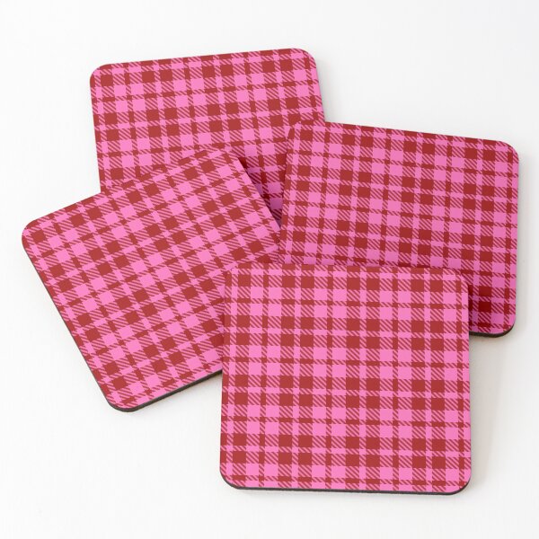 Item preview, Maroon Pink Tartan Plaid Design  designed and sold by PatternTitan.