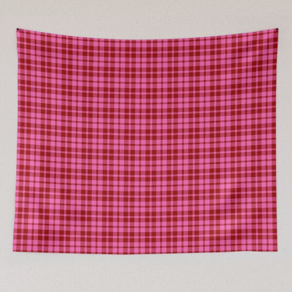 Item preview, Maroon Pink Tartan Plaid Design  designed and sold by PatternTitan.