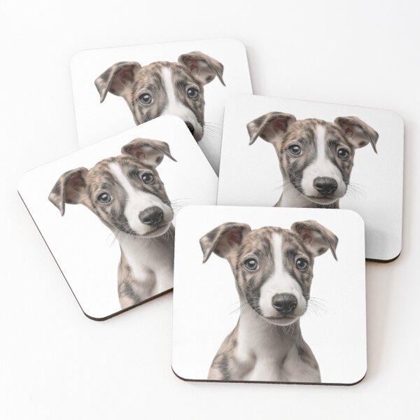 Item preview, Adorable Whippet Pup for Cute Whippet puppy lovers designed and sold by LazyOwlStore.