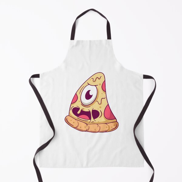 Item preview, One Eyed Pizza Slice Monster Character designed and sold by matildampugh.