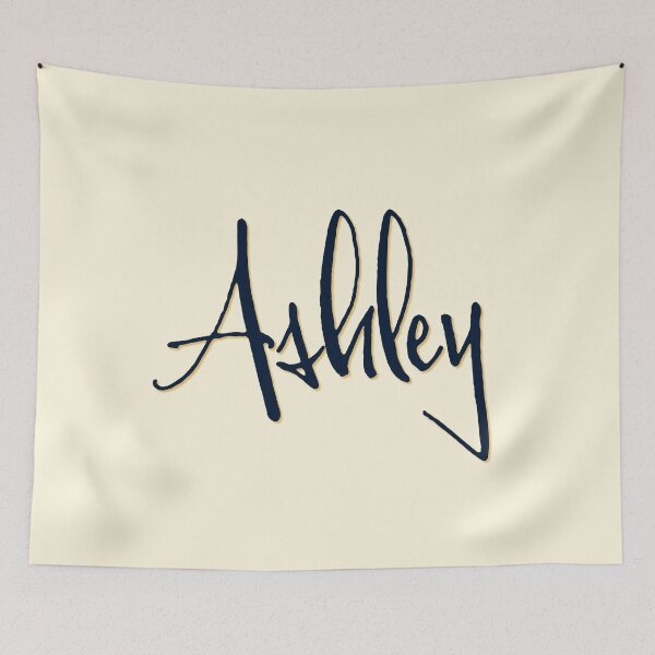Artikelvorschau, ASHLEY personalisiertes Schriftdesign entworfen und verkauft von CharlottePlaceArt.