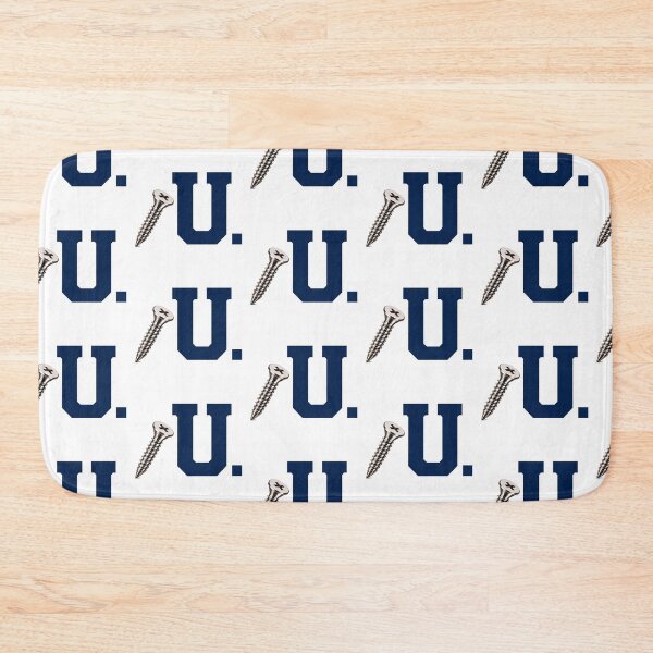 Item preview, SCREW U COLLECTION – Navy White Collegiate Screw U – CLEAN LOOK designed and sold by WheelieGdArt.