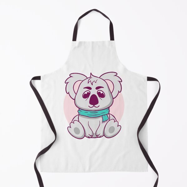 Item preview, Adorable Koala Wearing Blue Scarf Cartoon designed and sold by matildampugh.