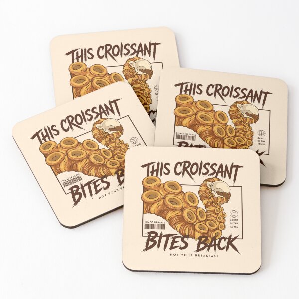 Item preview, This Croissant Bites Back  designed and sold by DJava-ArtO.