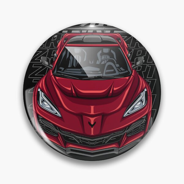 Item preview, Corvette C8 ZR1 (Victory Red) designed and sold by JioojiProject.