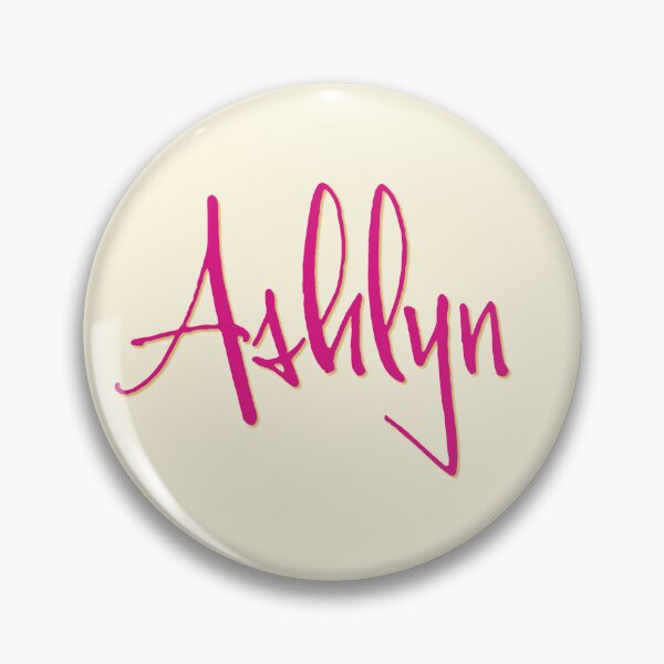 Item preview, ASHLYN personalized type design designed and sold by CharlottePlaceArt.