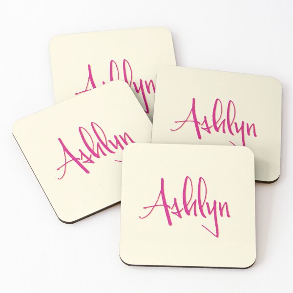Item preview, ASHLYN personalized type design designed and sold by CharlottePlaceArt.