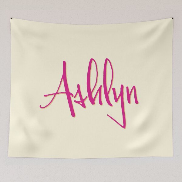 Item preview, ASHLYN personalized type design designed and sold by CharlottePlaceArt.