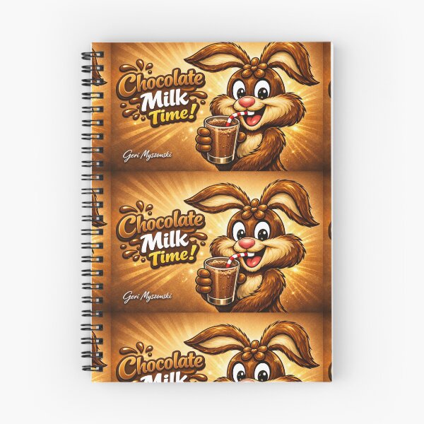 Item preview, Chocolate Milke time Bunny designed and sold by The Art Queen Of Michigan .
