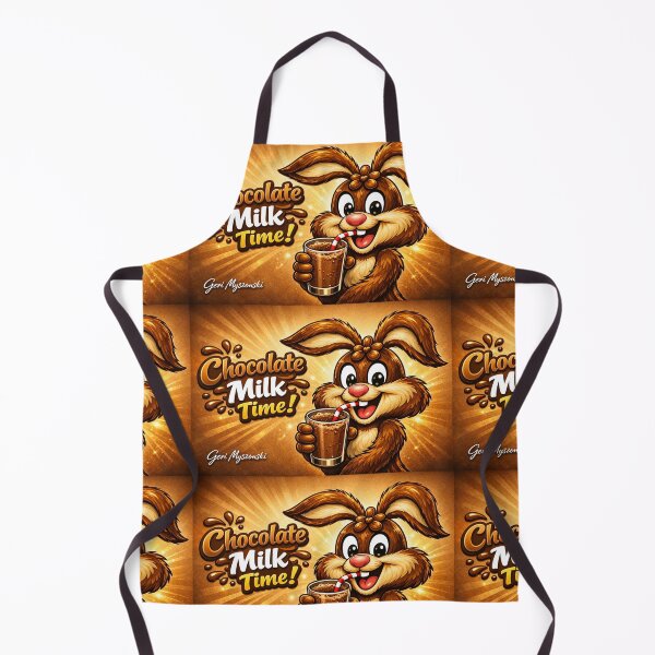 Item preview, Chocolate Milke time Bunny designed and sold by The Art Queen Of Michigan .