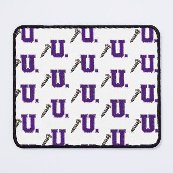 Item preview, SCREW U COLLECTION – Deep Purple Collegiate Screw U – WORN LOOK designed and sold by WheelieGdArt.