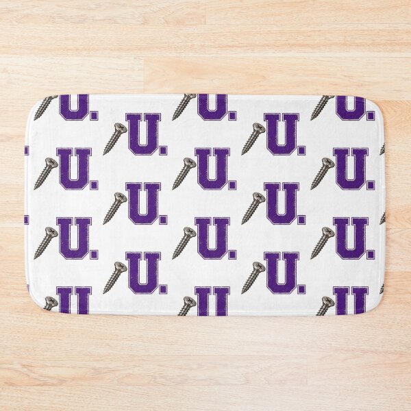 Item preview, SCREW U COLLECTION – Deep Purple Collegiate Screw U – WORN LOOK designed and sold by WheelieGdArt.