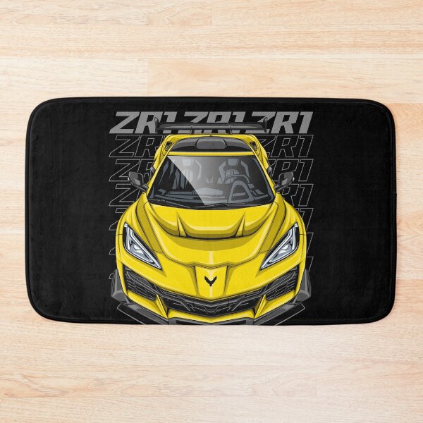 Item preview, Corvette C8 ZR1 (Velocity Yellow) designed and sold by JioojiProject.