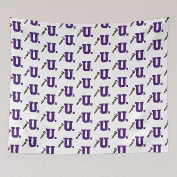 Item preview, SCREW U COLLECTION – Deep Purple Collegiate Screw U – WORN LOOK designed and sold by WheelieGdArt.