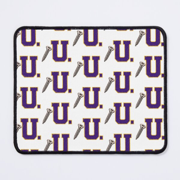 Item preview, SCREW U COLLECTION – Purple Gold Collegiate Screw U – WORN LOOK designed and sold by WheelieGdArt.