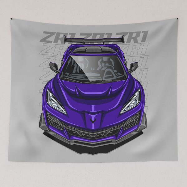 Item preview, Corvette C8 ZR1 (Hysteria Purple Metallic) designed and sold by JioojiProject.