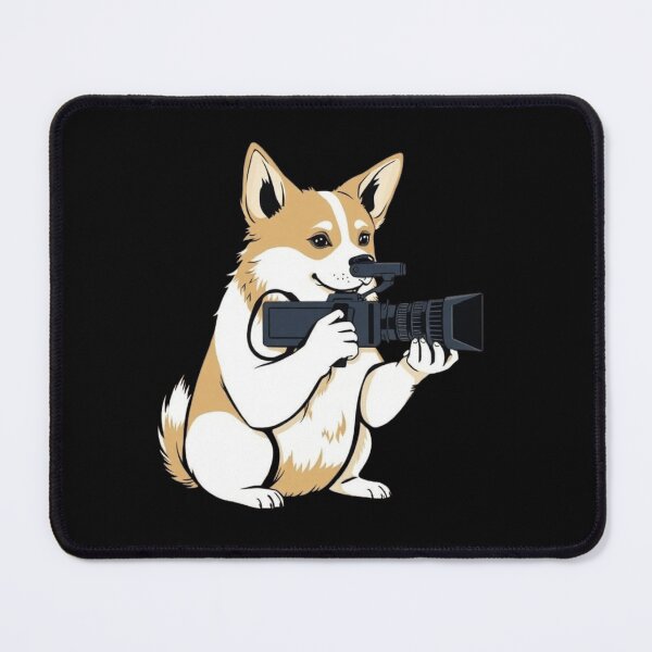 Item preview, Movie Director Corgi Cinema Video Production Art designed and sold by artlife4.