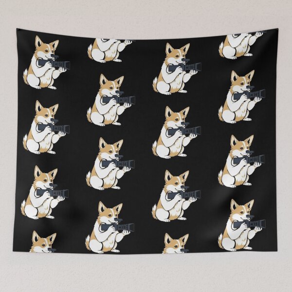 Item preview, Movie Director Corgi Cinema Video Production Art designed and sold by artlife4.